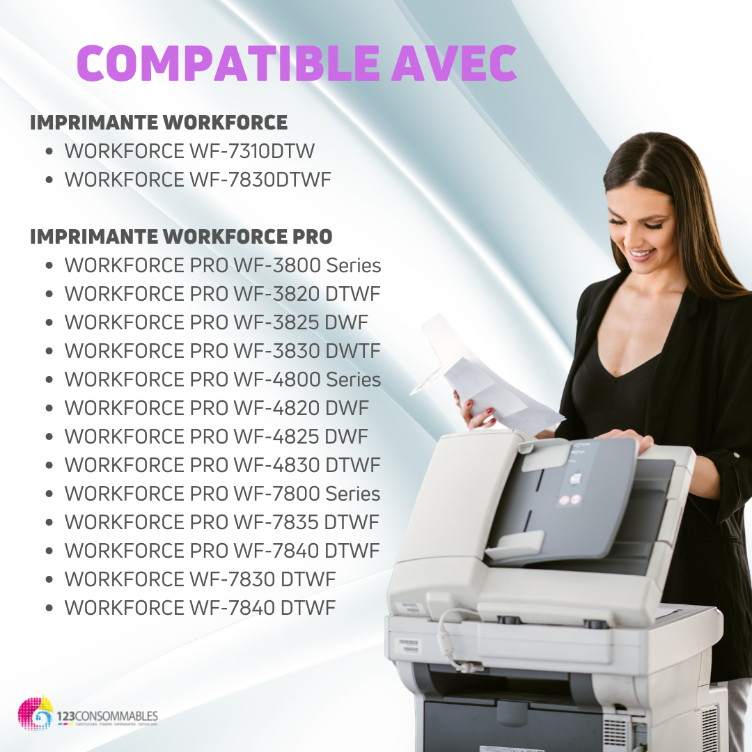 Pack compatible avec EPSON 405 XL 4 cartouches